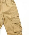 baggy pants with large side pockets and elastic waistband on white backgrounds – comfortable and stylish streetwear by Little Aurel