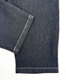Close-up dark wash easy-fit denim pants for kids