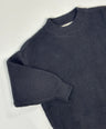 Black knit pullover for toddler boys Little Aurel.