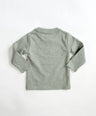 Gray long-sleeve shirt on a white background by L'aurel